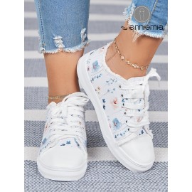 Floral Casual Canvas  Shoes